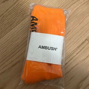AMBUSH  LOGO SOCKS